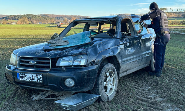 Vier Verletzte bei Unfall kurz vor Mellen