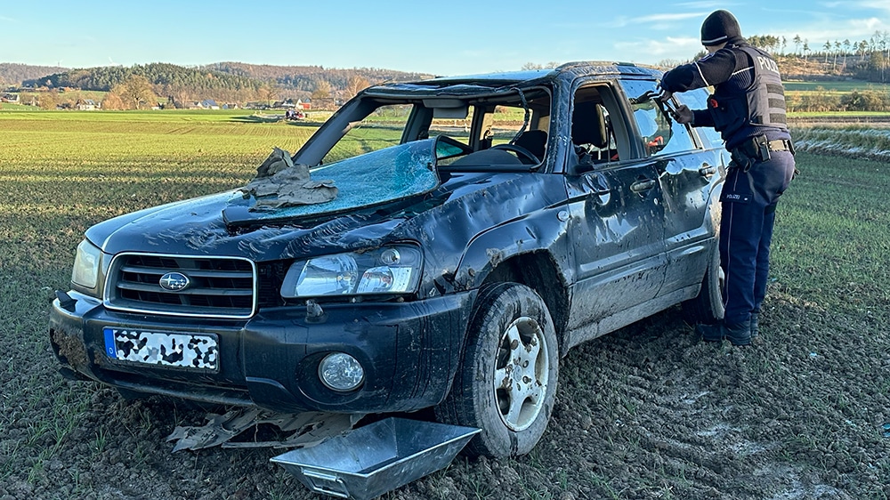 Vier Verletzte bei Unfall kurz vor Mellen