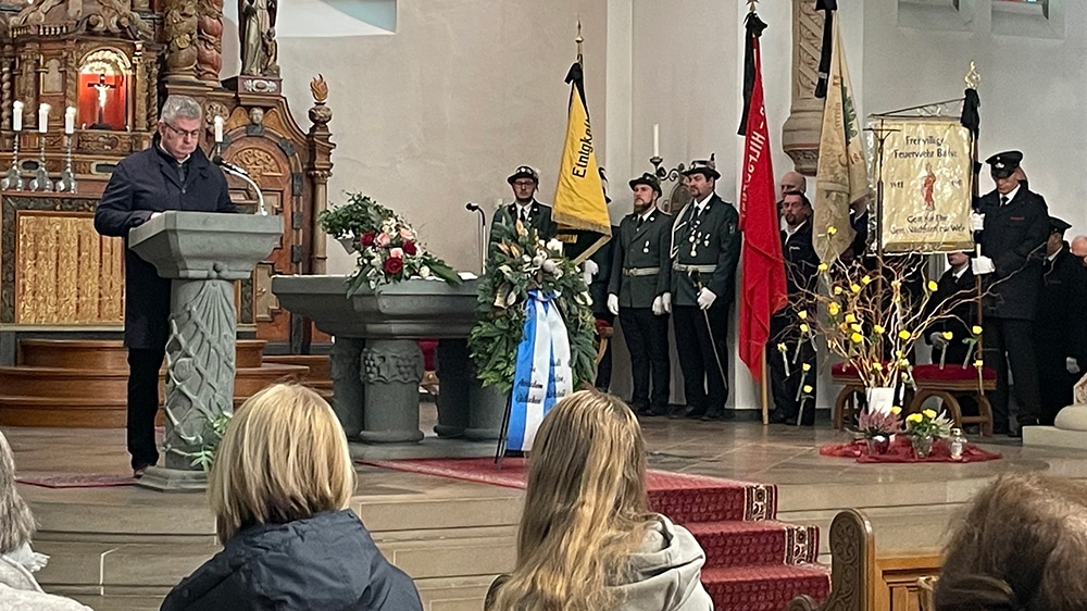 Gedenkfeier am Volkstrauertag in der St.-Blasius-Kirche