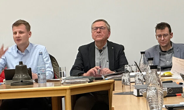 Michael Bathe sagt heute im Rat „Adieu“