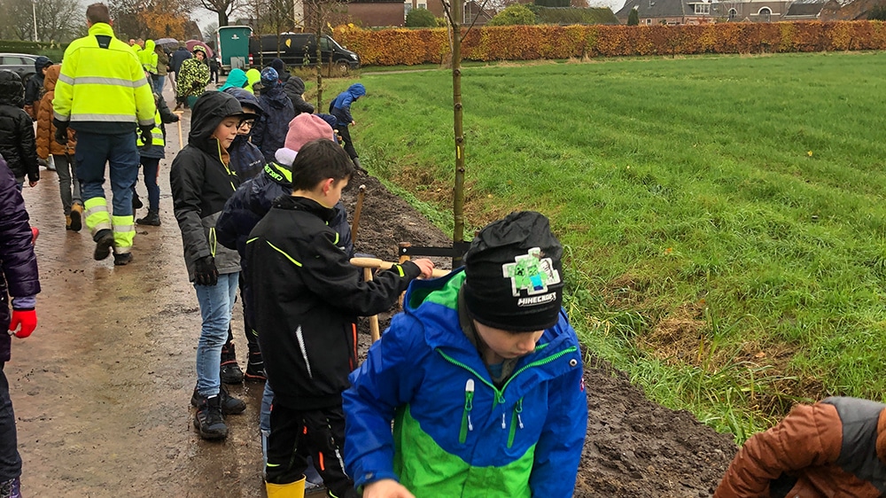 Schüler aus Balve und Heerde setzen ein Zeichen für die Natur