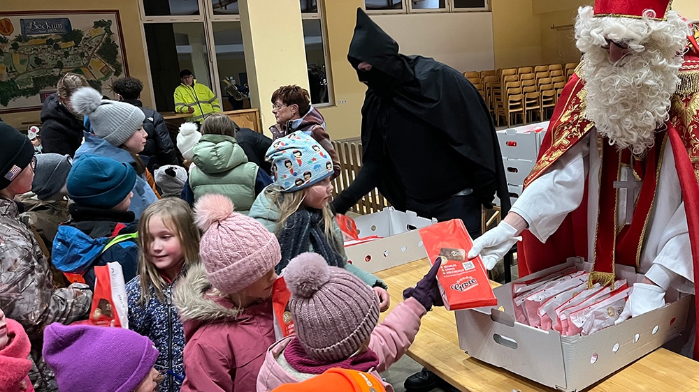 Der Nikolaus in Beckum