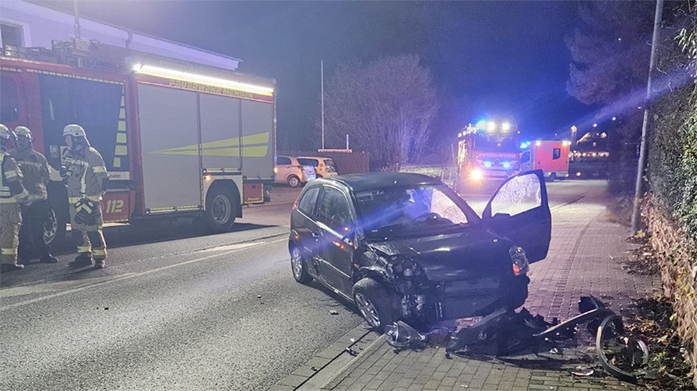 Am späten Abend Unfall in Lendringsen