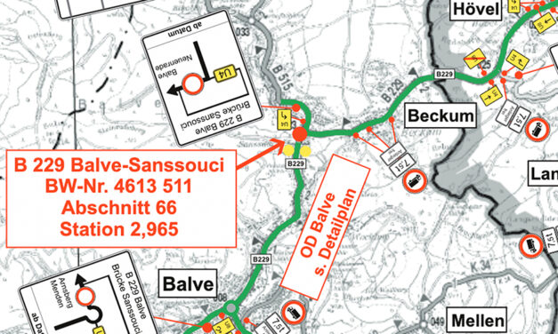 Sanssouci am Samstag gesperrt – Umleitungsplan