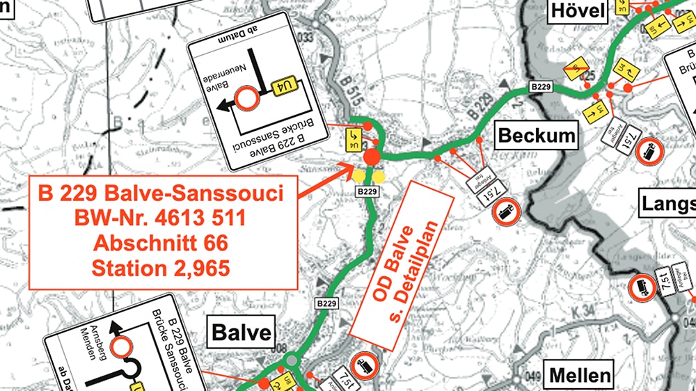 Sanssouci am Samstag gesperrt – Umleitungsplan