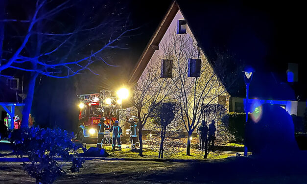 Wieder Kaminbrand – Feuerwehr hat alles im Griff