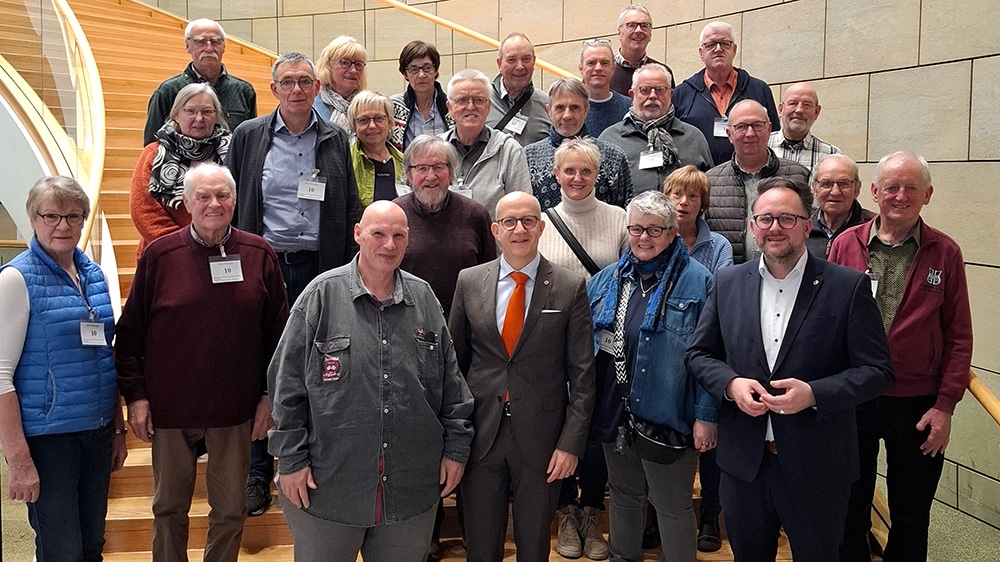 Bürgerbusverein zu Besuch im Landtag