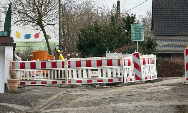 Neuer Kanal für den OGS-Anbau in Beckum