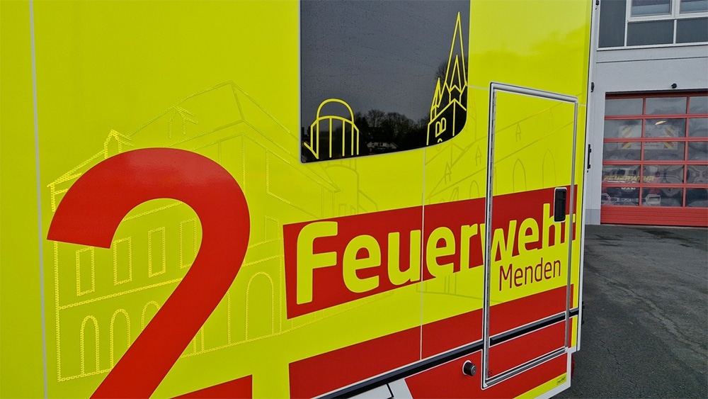 Feuerwehr Menden setzt auf Gelb