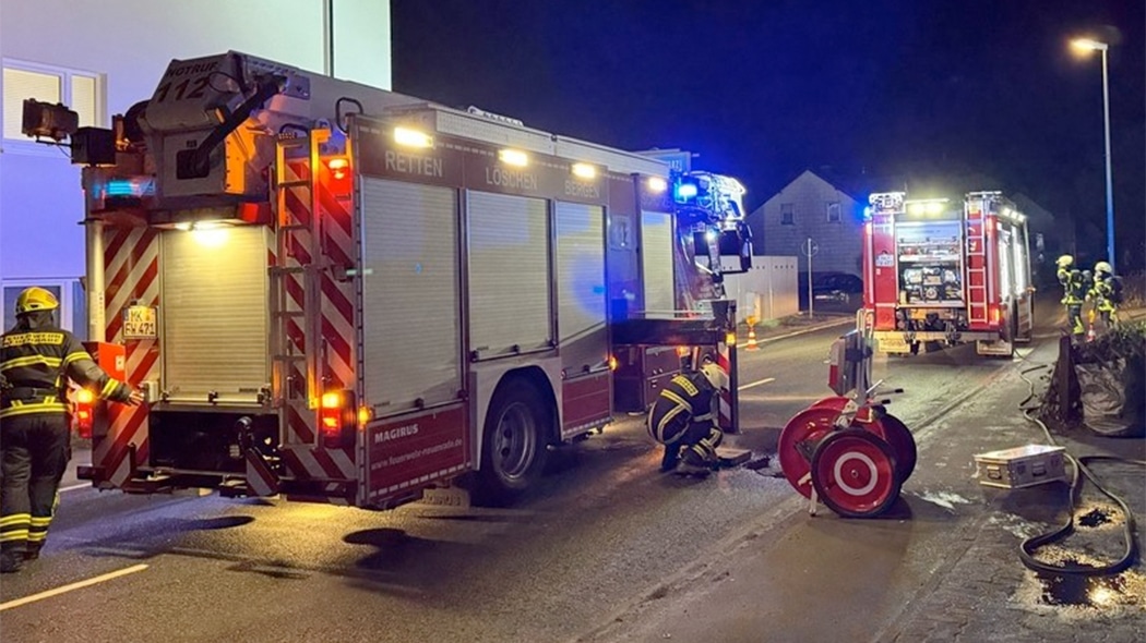 CO-Einsatz entpuppte sich als Brand