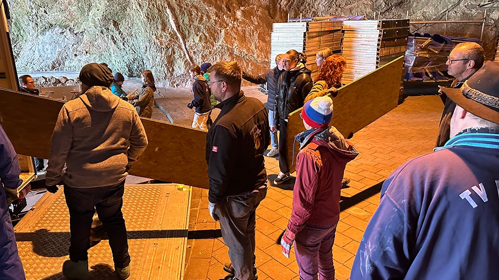 Festspiele jetzt für drei Monate in der Höhle