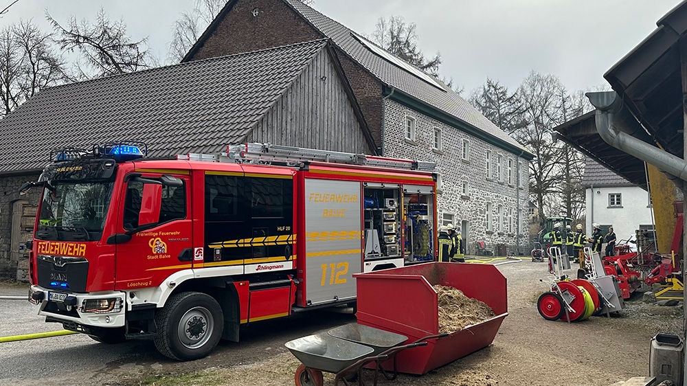 Bauernhaus knapp an Katastrophe vorbei