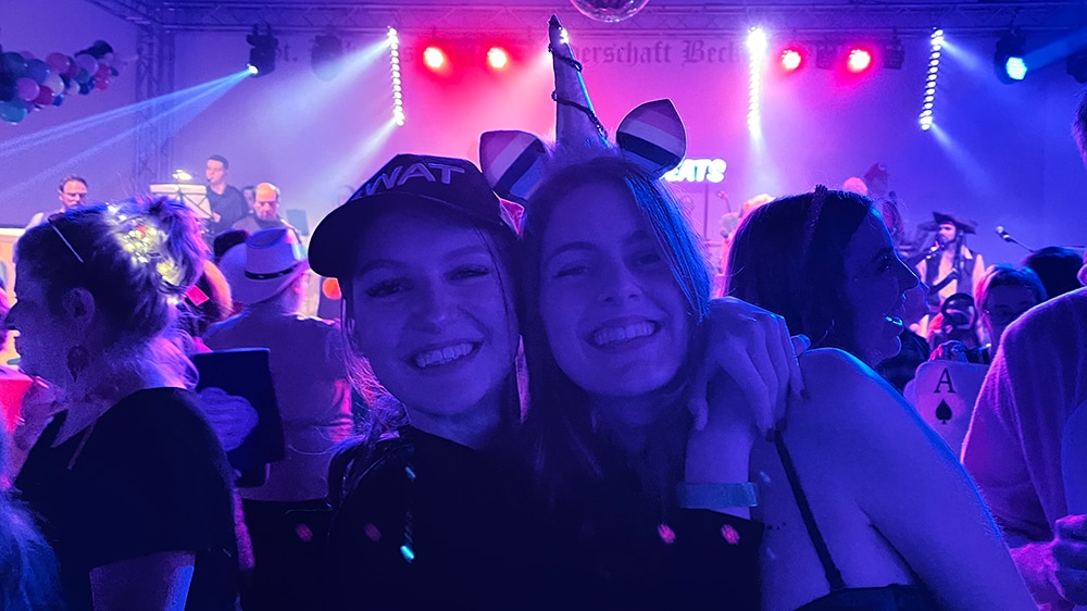 Die BeckBeats feierten Karneval