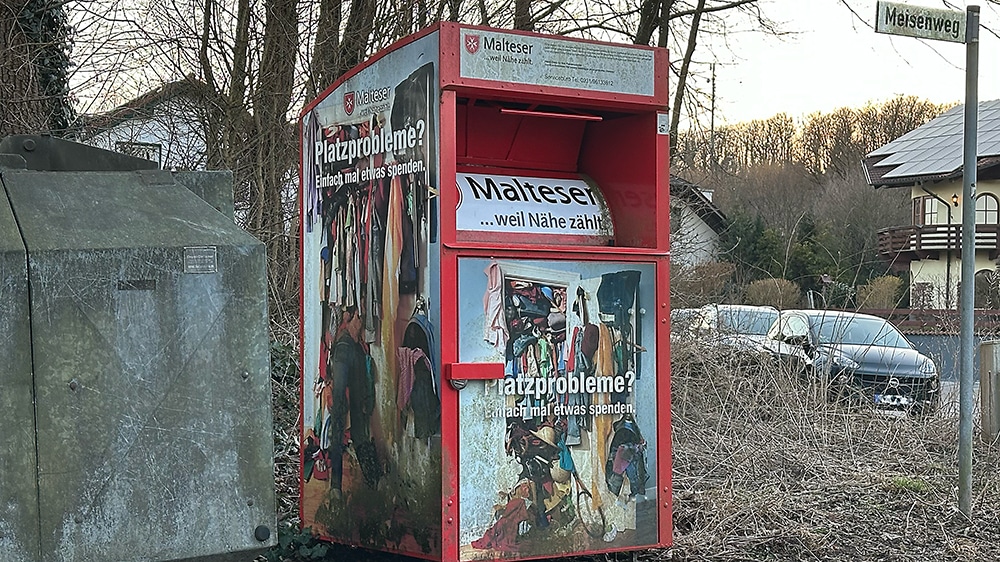 Losverfahren für Kleider-Container