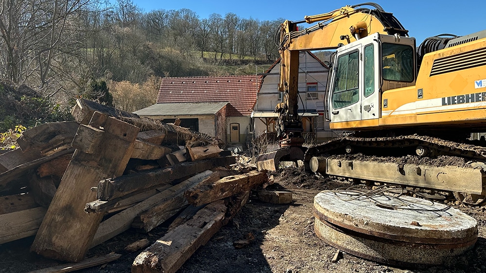 Wocklumer Mühle wird jetzt abgerissen