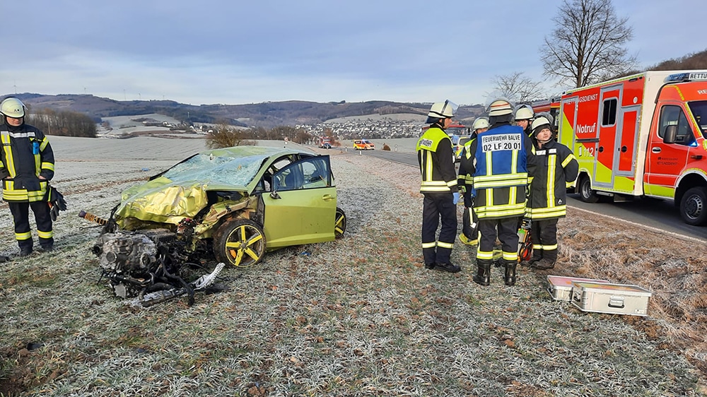 Lebensgefährlich Verletzte wurden ausgeflogen