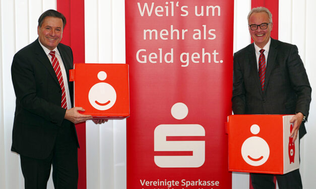Vereinigte Sparkasse zieht positive Bilanz