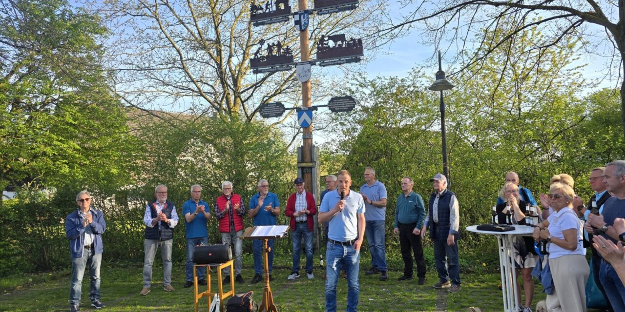 Schöne Einstimmung in den Mai in Mellen
