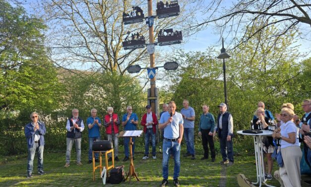 Schöne Einstimmung in den Mai in Mellen