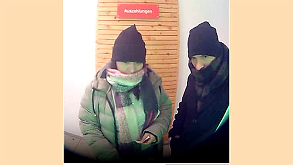 Öffentliche Fahndung nach diesen beiden Personen