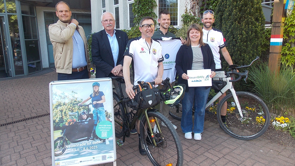 Heinz Hoffmann und Tobias Midderhoff sind Stadtradelstars
