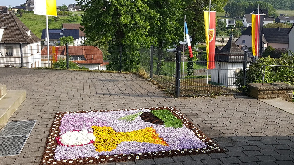 Nach der Prozession gibt’s kleinen Frühschoppen