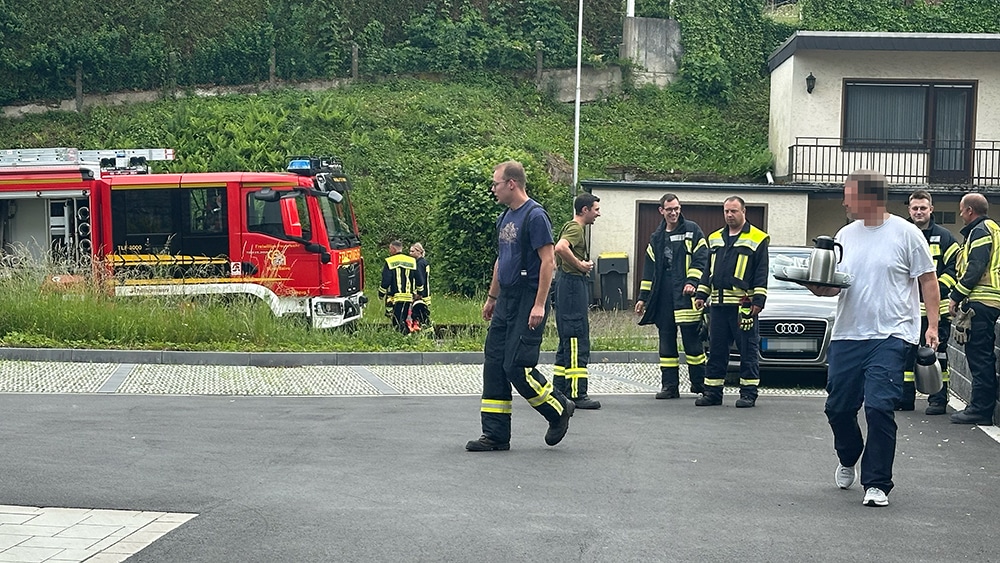 Kaffee nach dem zweiten Einsatz