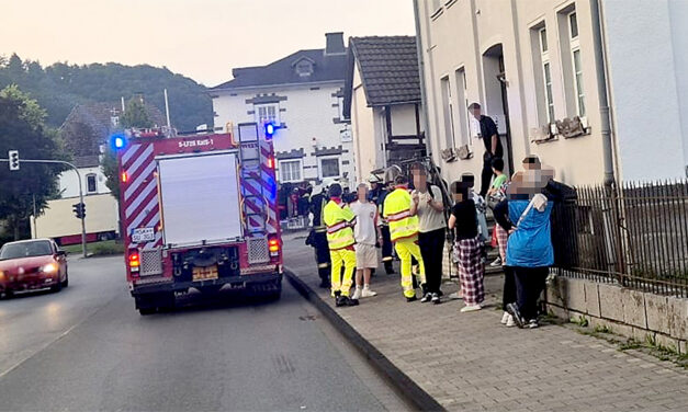 Löschgruppe Langscheid hilft in Hachen