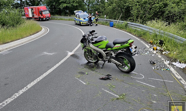 Motorradfahrer am Kohlberg schwer verletzt