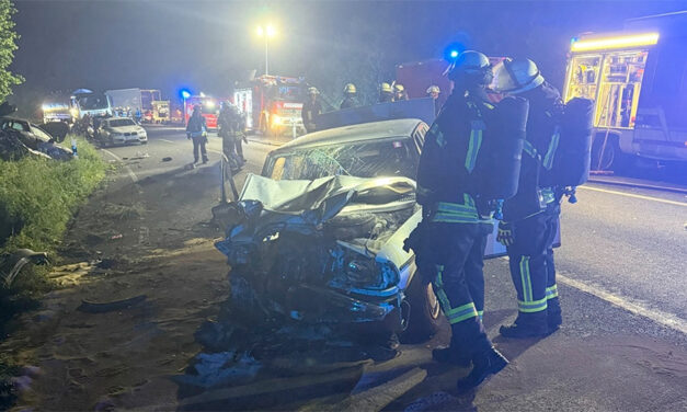 Löschgruppe Langscheid zu schwerem Unfall
