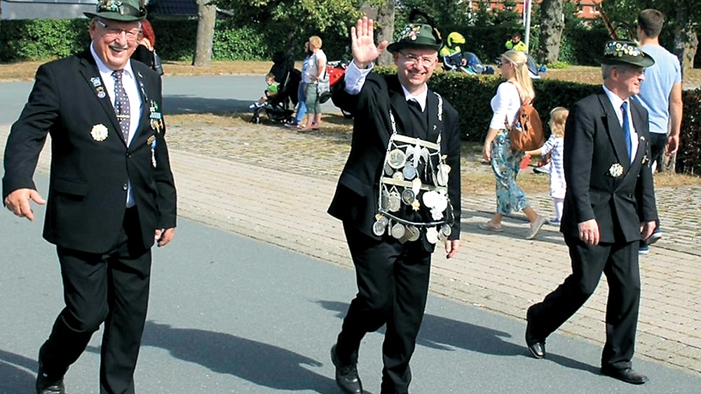 Das Bundesschützenfest war für  Dechant Andreas Schulte das Highlight