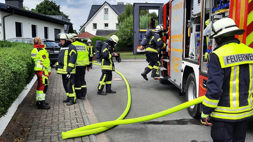 Heckenbrand war schnell gelöscht