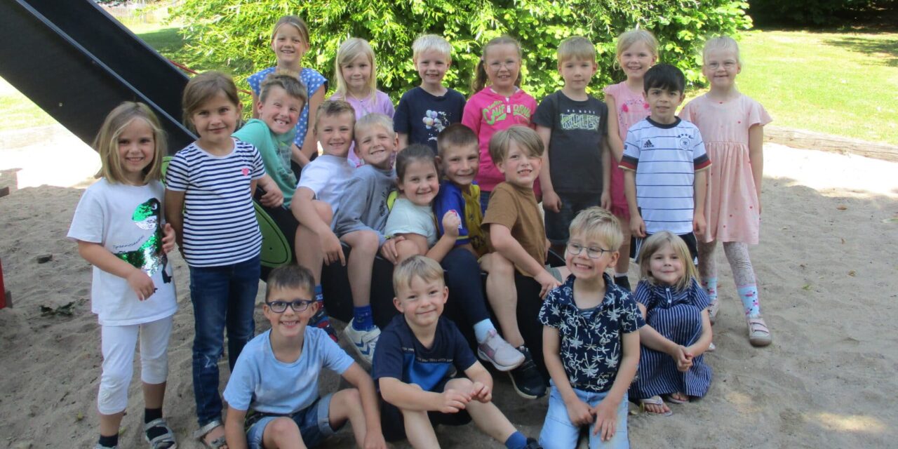 Vorschulkinder des Familienzentrums Garbeck verabschiedet