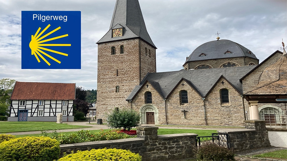 Wanderausstellung zum Pilgern auf dem Jakobsweg