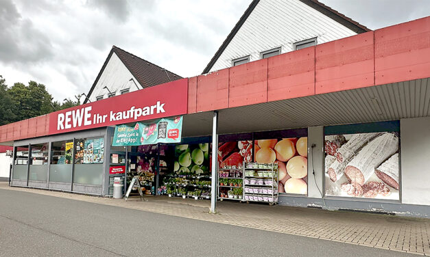 Rewe-Markt wird im Innenbereich großflächig modernisiert