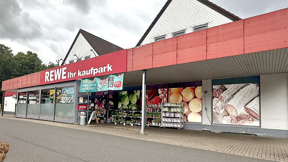 Rewe-Markt wird im Innenbereich großflächig modernisiert