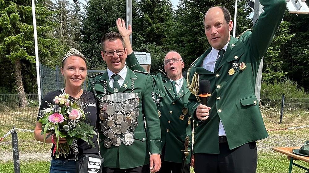 Stefan Severin regiert Garbecker Schützenvolk