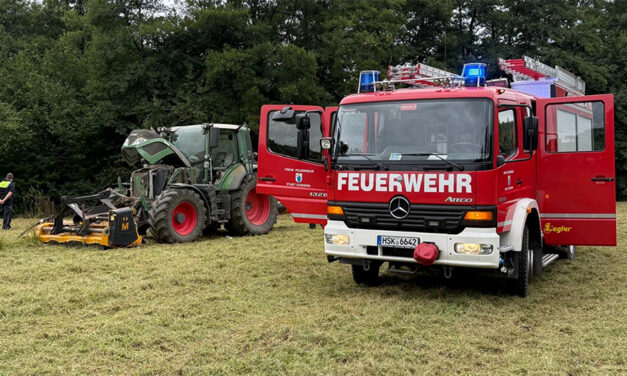 Feuerwehr rückte heute zweimal aus