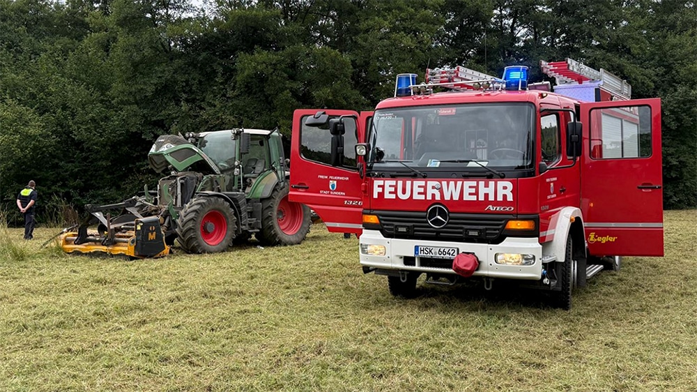 Feuerwehr rückte heute zweimal aus