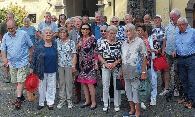 Heimwacht besucht imposantes Schloss Herdringen