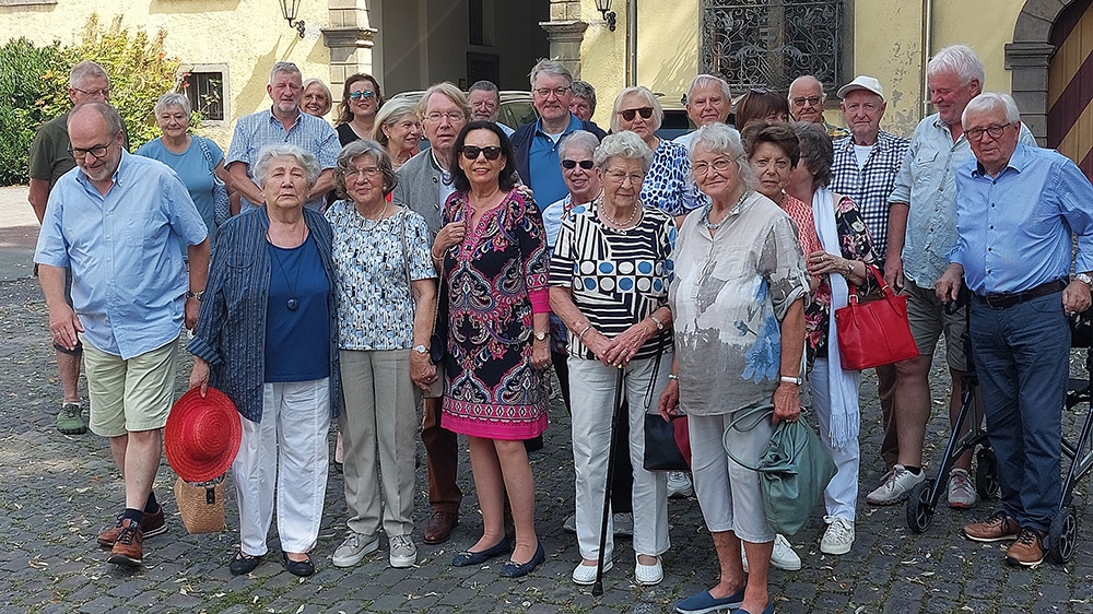 Heimwacht besucht imposantes Schloss Herdringen