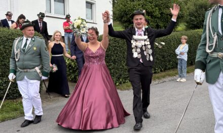 Felix Reck und Anna Wiemann regieren in Mellen