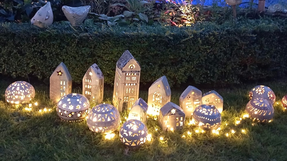 LichterGärten und Musik über Neuenrader Dächern
