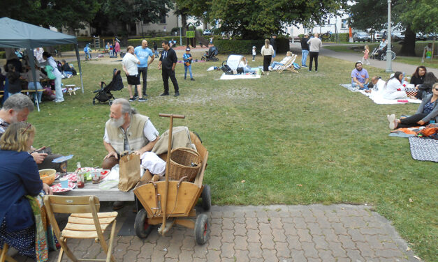 Picknick im Park lockte trotz mäßiger Temperatur