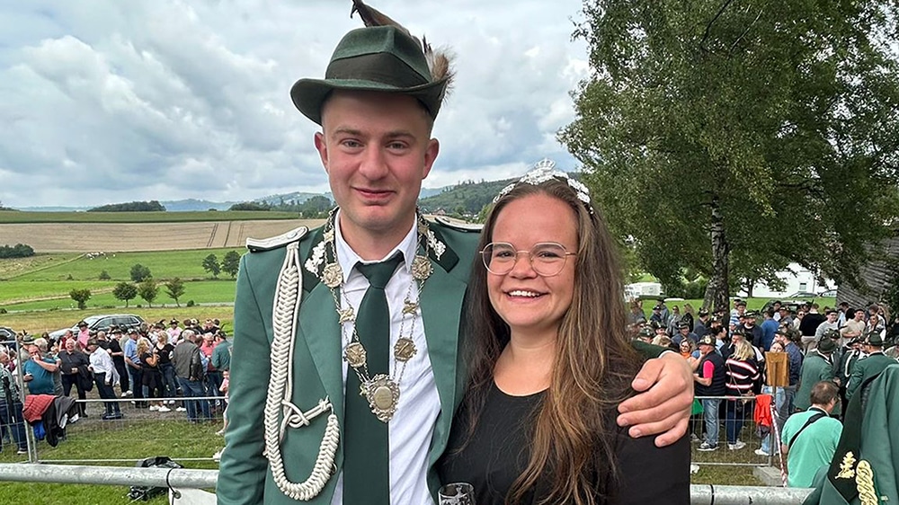 Felix Reck holte mit dem 114. Schuss den Vogel herunter