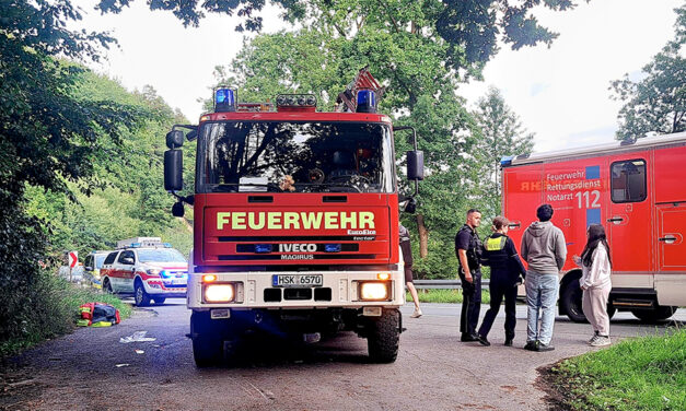 Motorradfahrer bei Alleinunfall verletzt