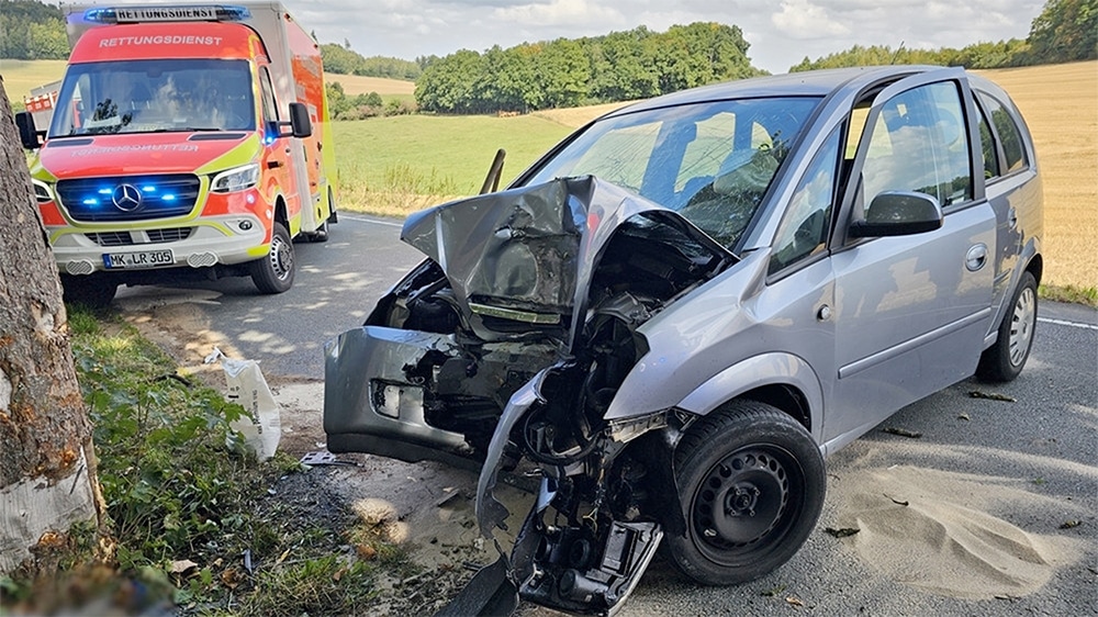Zwei Verletzte bei Unfall auf Oberhofstraße