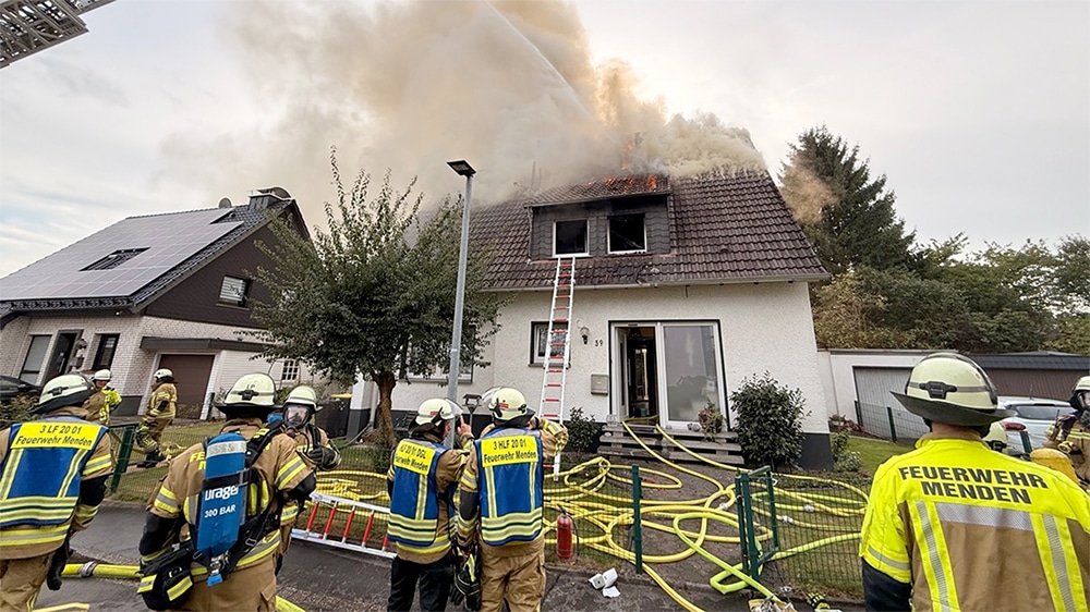 Mehrere Personen erlitten eine Rauchgasintoxikation
