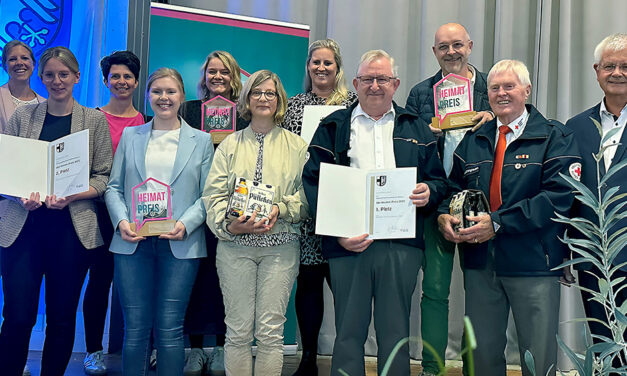 Heimatpreis verliehen für besondere Verdienste