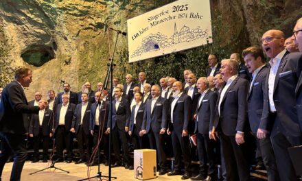Männerchor feiert ein erfolgreiches Sängerfest zum Jubiläum